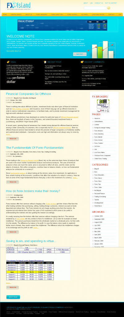 FX Island - Web Design + Customize WordPress